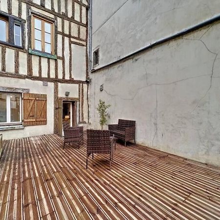 *Jaures* Hyper Centre / Terrasse Apartman Troyes Kültér fotó